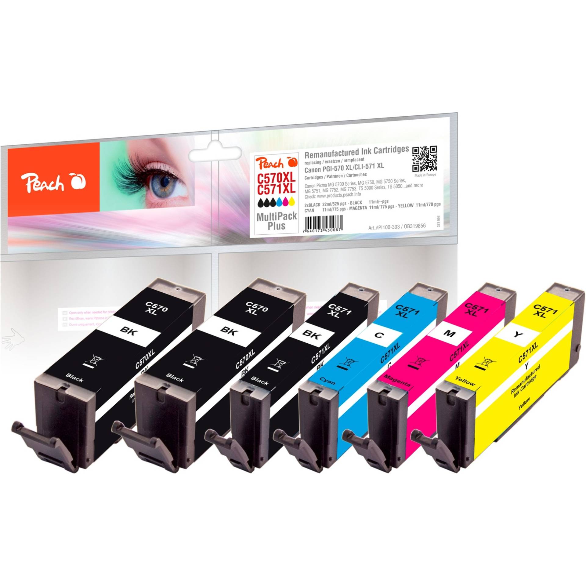 Tinte Spar Pack Plus PI100-303 von Peach