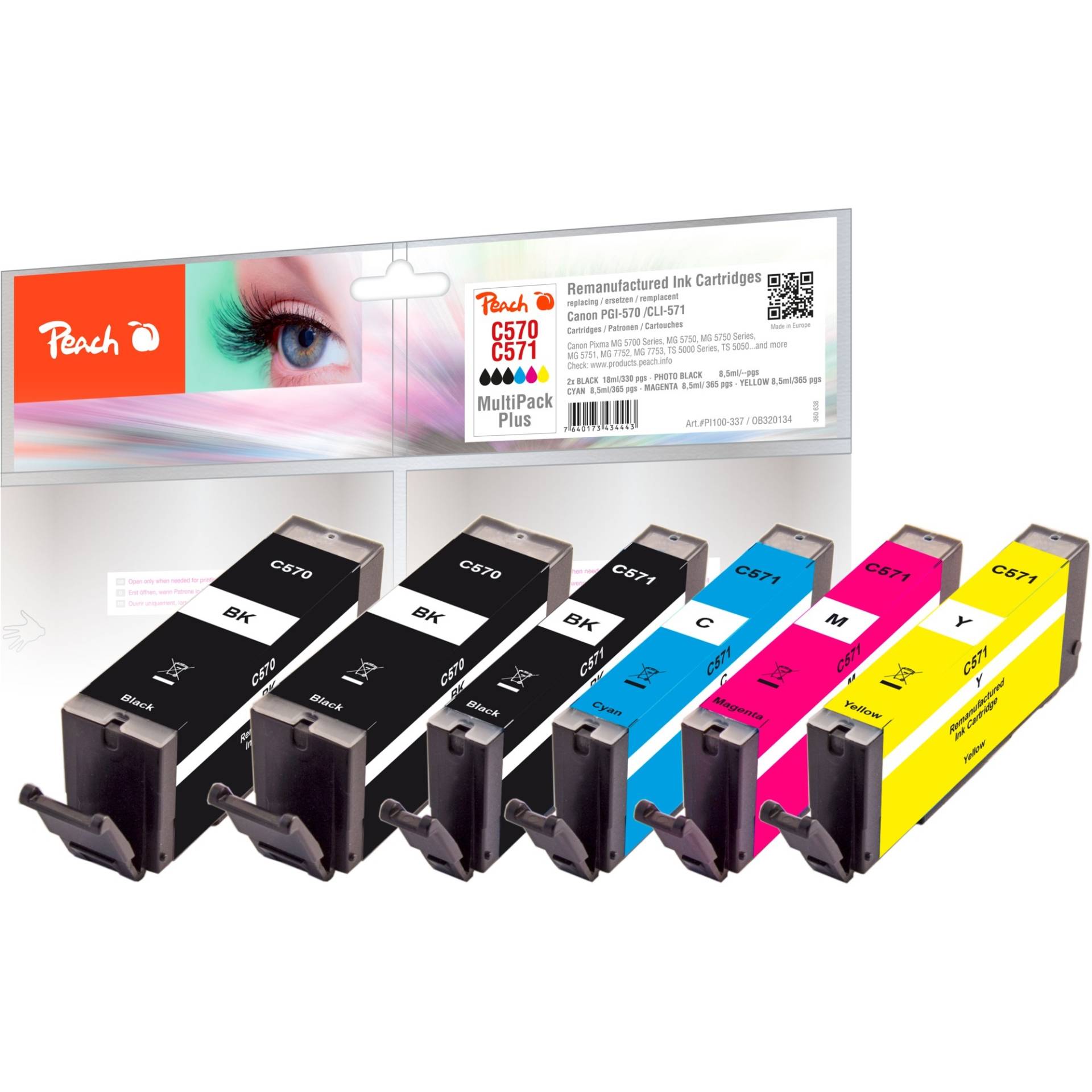 Tinte Spar Pack Plus PI100-328 von Peach
