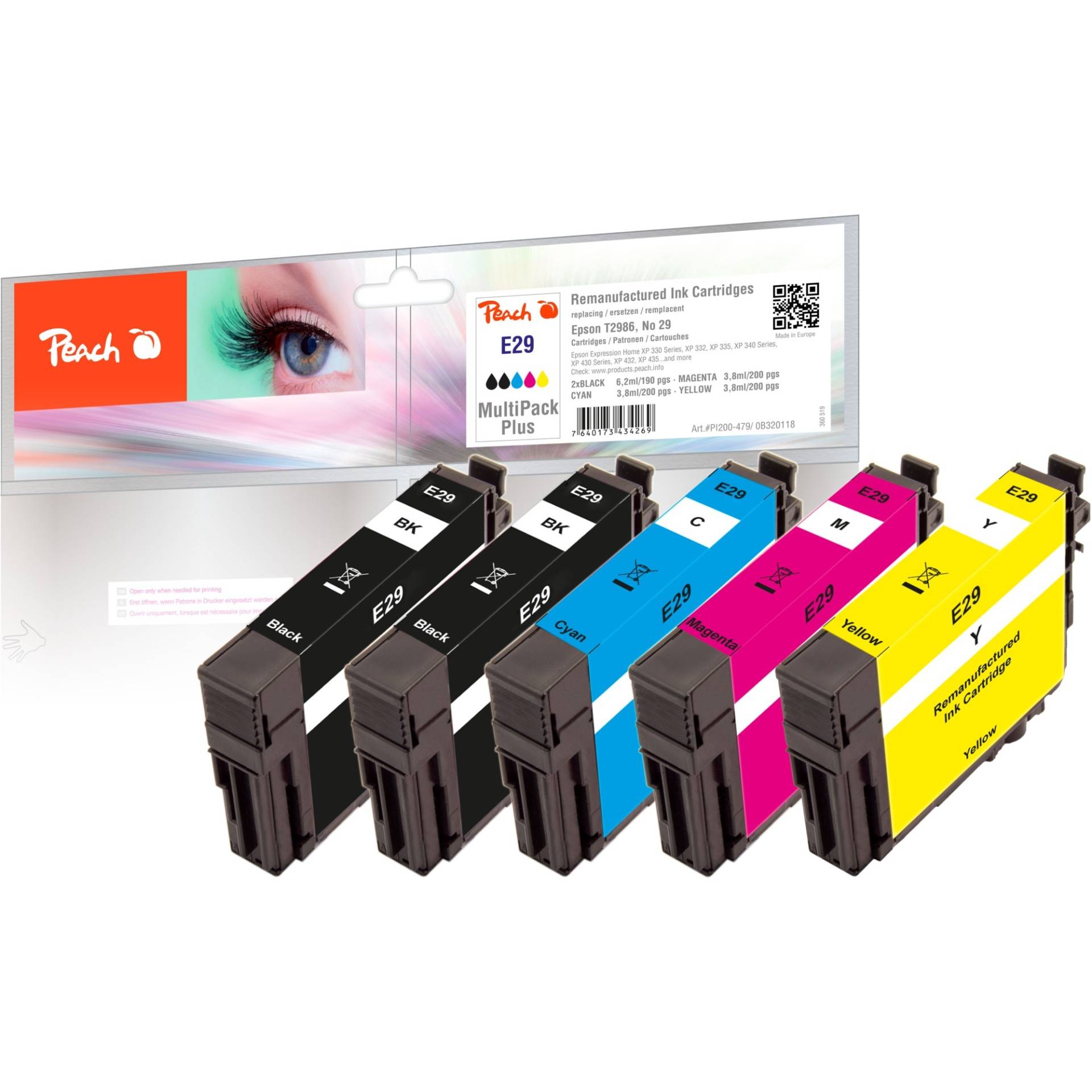 Tinte Spar Pack Plus PI200-479 von Peach