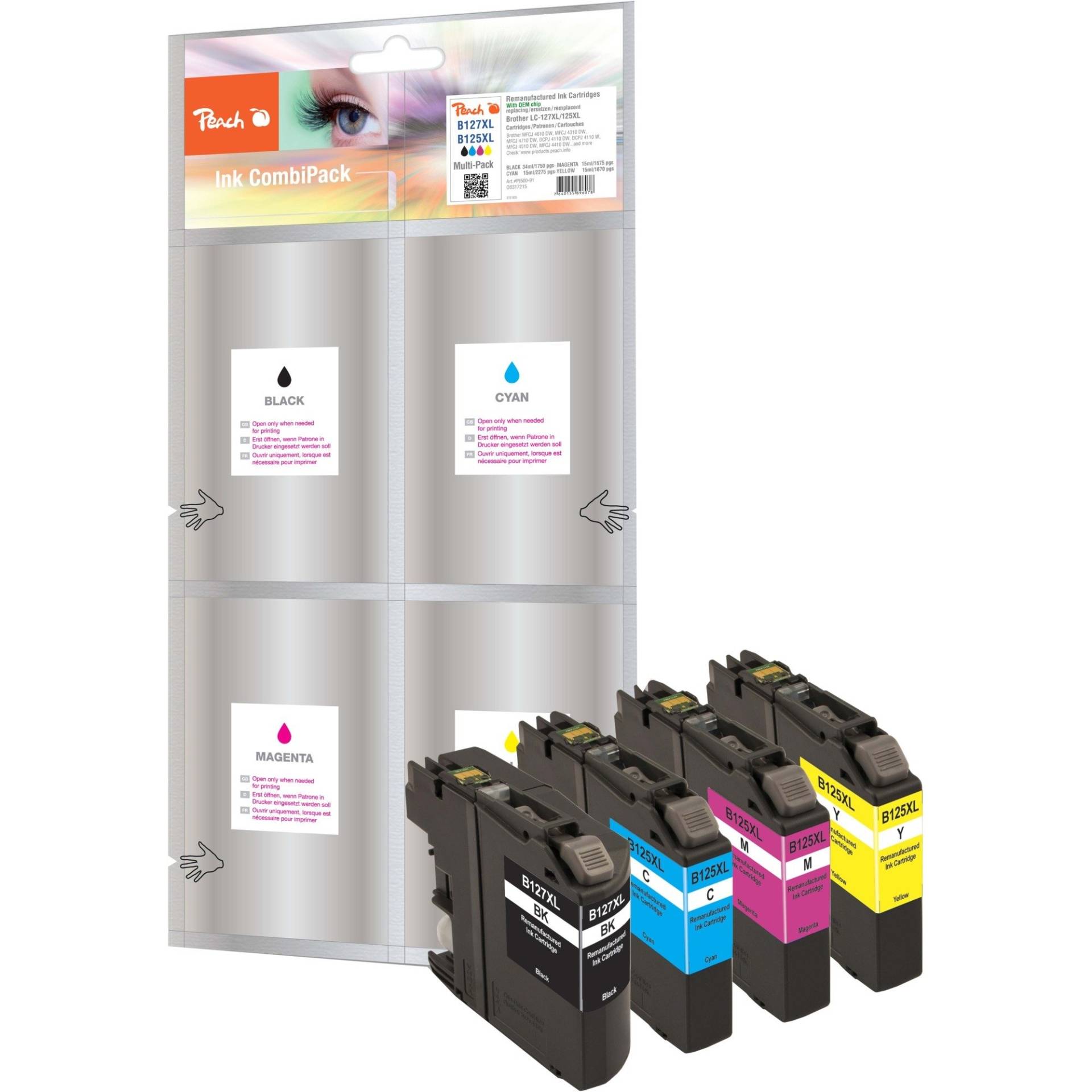Tinte Sparpack PI500-91 Tinte Sparpack PI500-91 von Peach