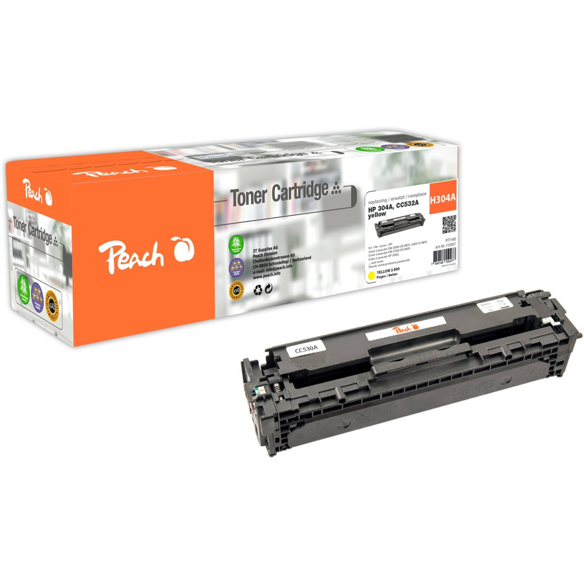 Toner gelb 110297 von Peach