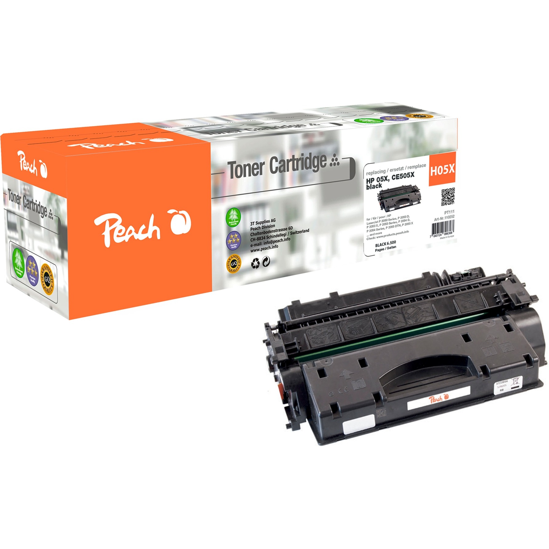 Toner schwarz 110252 Toner schwarz 110252 von Peach