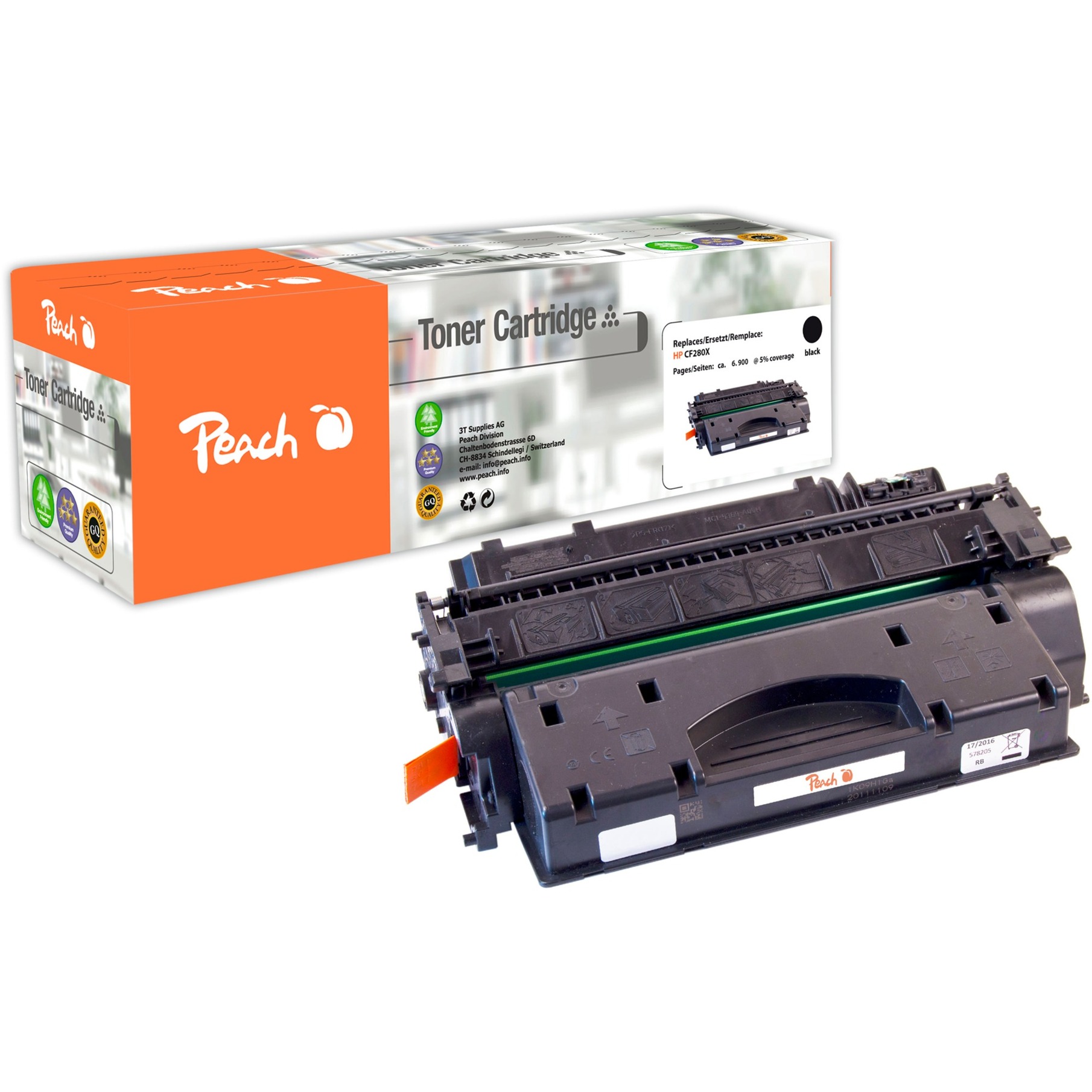 Toner schwarz 110941 Toner schwarz 110941 von Peach