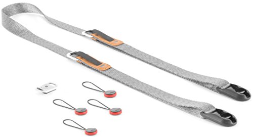 Peak Design Leash Kameragurt (Grau) für Systemkameras und kleinere DSLRs(L-AS-3) von Peak Design