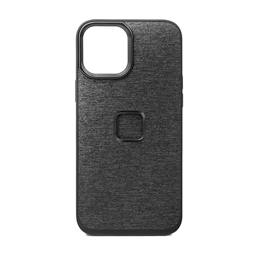 Peak Design Mobile Everyday Fabric Case Smartphone-Hülle mit Magnetsystem für iPhone 12 Pro Max - Charcoal (Dunkelgrau) von Peak Design
