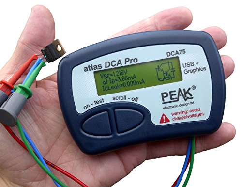 Peak Electronics Design DCA75 Pro - Advanced Semiconductor Analyzer Peak Electronics Design DCA75 Pro - Advanced Semiconductor Analyzer von Peak