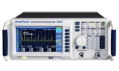 1,5 GHz Spectrum Analyzer ~ mit TFT-Anzeige, Tracking Generator und LAN/USB von PeakTech