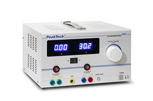 AC/DC stabilisiertes Labornetzgerät 0-30 V/5 A von PeakTech