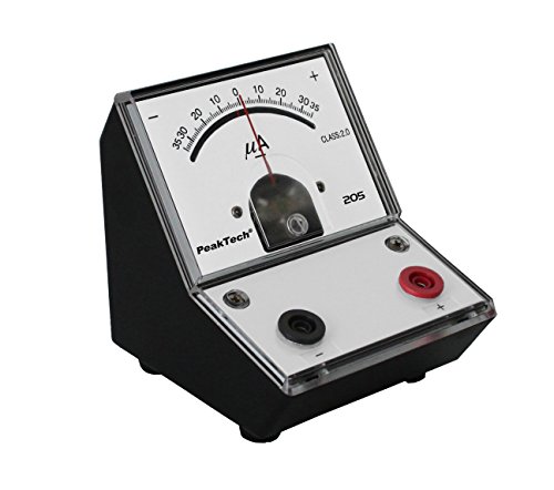 DC-Galvanometer - analoges Gleichspannungs- und Gleichstrom-Messgerät speziell für Schulen und dem Lehrmittelbereich von PeakTech