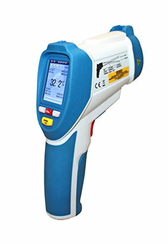 IR Thermometer Datenlogger bis 2200 °C, Infrarot Thermo-Hygrometer mit Dual Laser, Fotofunktion und Videoaufzeichnung IR Thermometer Datenlogger bis 2200 °C, Infrarot Thermo-Hygrometer mit Dual Laser, Fotofunktion und Videoaufzeichnung von PeakTech