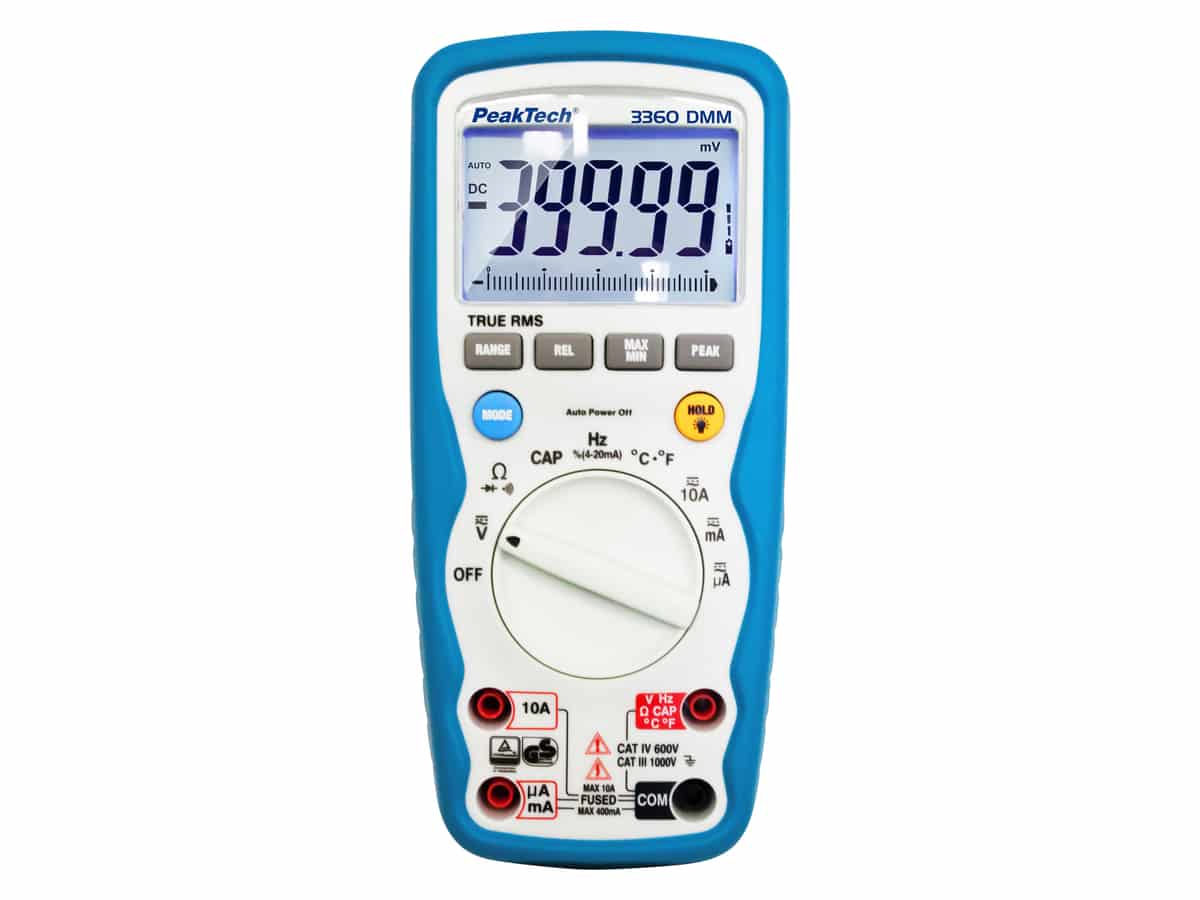PEAKTECH Multimeter, P 3360, True RMS, IP67, 40000 Counts PEAKTECH Multimeter, P 3360, True RMS, IP67, 40000 Counts von PeakTech