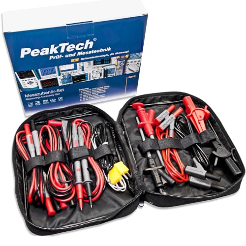 Peak Tech P 8200 – Messzubehör Set für Digital Multimeter von PeakTech