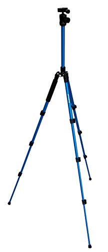 PeakTech 7851 Aluminium Stativ für Kamera und Messgeräte ~ mit 1/4" Gewinde und 360 ° Panoramakopf ~ max. 10kg, 1 Stück, P 7851 von PeakTech