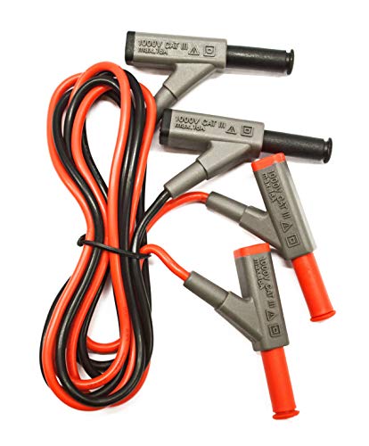 PeakTech Isolierte 4 mm Verbindungsleitung mit Kupplung - CAT III 1000 V, 1 Stück, P 7025 PeakTech Isolierte 4 mm Verbindungsleitung mit Kupplung - CAT III 1000 V, 1 Stück, P 7025 von PeakTech