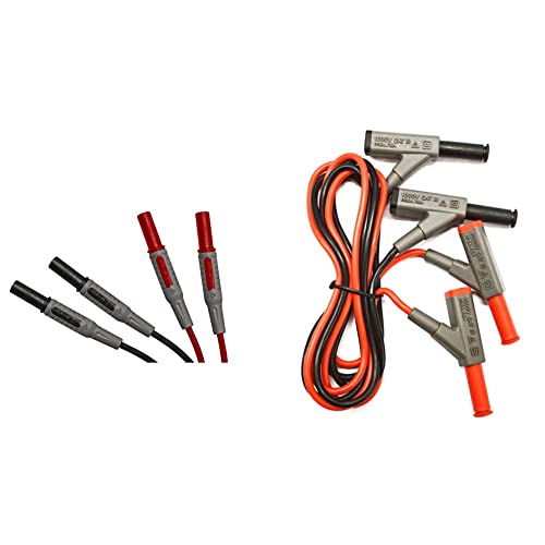 PeakTech Isolierte 4 mm Verbindungsleitungen - CAT III 1000 V, 1 Stück, P 7020 & PeakTech Isolierte 4 mm Verbindungsleitung mit Kupplung - CAT III 1000 V, 1 Stück, P 7025 PeakTech Isolierte 4 mm Verbindungsleitungen - CAT III 1000 V, 1 Stück, P 7020 & PeakTech Isolierte 4 mm Verbindungsleitung mit Kupplung - CAT III 1000 V, 1 Stück, P 7025 von PeakTech