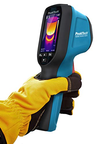 PeakTech P 5615 P 5615-Wärmebildkamera 160x120 px. -20°C … 550°C mit USB-Schnittstelle & Analysesoftware von PeakTech