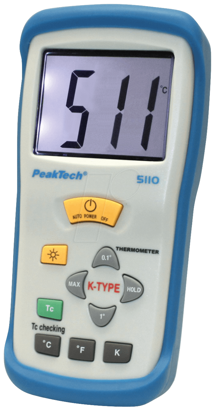 PeakTech Thermometer 2x -50...+1300 °C (PeakTech 5115) von PeakTech