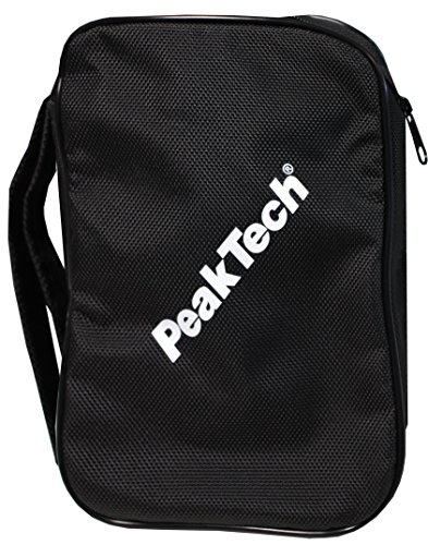 PeakTech Universal-Bereitschaftstasche aus stabilem Stoff mit Tragegriff und Reißverschluss, 150 x 230 x 70 mm, 1 Stück, Tasche 5 von PeakTech