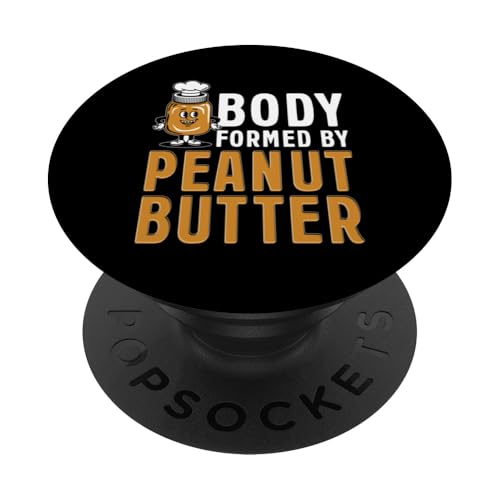 Erdnussbutter PopSockets Klebender PopGrip Erdnussbutter PopSockets Klebender PopGrip von Peanut Butter Gifts for Men and Women