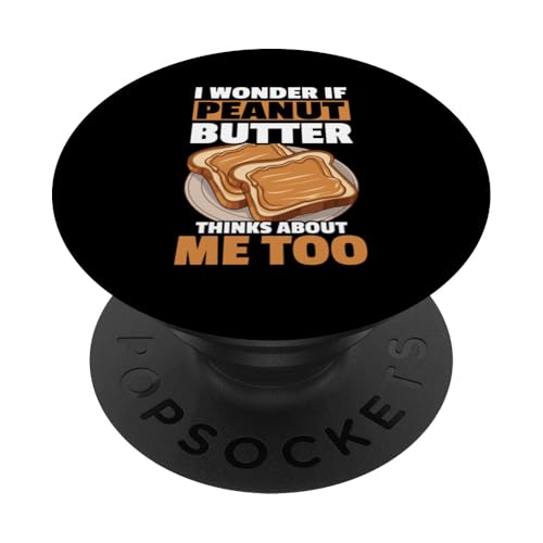 Erdnussbutter PopSockets Klebender PopGrip Erdnussbutter PopSockets Klebender PopGrip von Peanut Butter Gifts for Men and Women