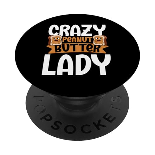 Erdnussbutter PopSockets Klebender PopGrip von Peanut Butter Gifts for Men and Women