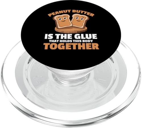 Erdnussbutter PopSockets PopGrip für MagSafe Erdnussbutter PopSockets PopGrip für MagSafe von Peanut Butter Gifts for Men and Women