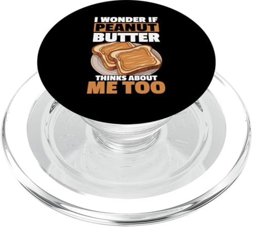 Erdnussbutter PopSockets PopGrip für MagSafe Erdnussbutter PopSockets PopGrip für MagSafe von Peanut Butter Gifts for Men and Women