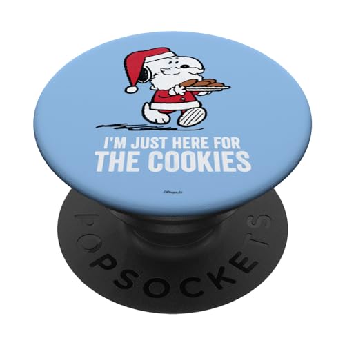 Peanuts Snoopy More Christmas Cookies PopSockets mit austauschbarem PopGrip von Peanuts