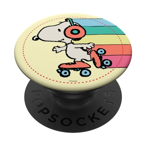 Peanuts Snoopy Ostern Skate PopSockets mit austauschbarem PopGrip von Peanuts