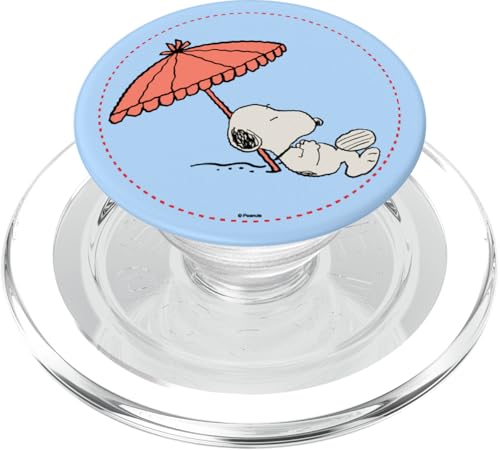 Peanuts Snoopy Strand Bum PopSockets PopGrip für MagSafe von Peanuts