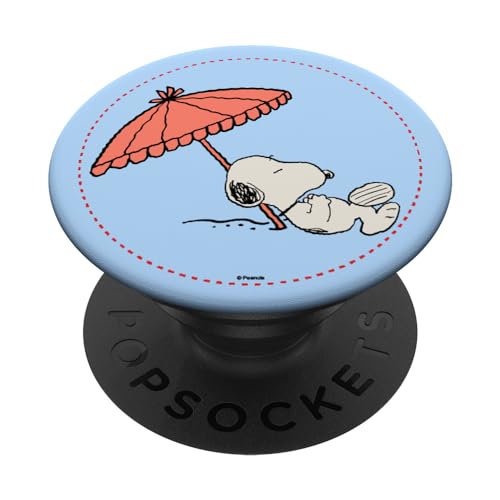 Peanuts Snoopy Strand Bum PopSockets Klebender PopGrip von Peanuts