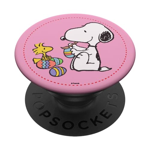 Peanuts Snoopy and Woodstock Ostereier PopSockets Klebender PopGrip von Peanuts