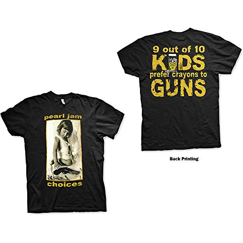 T-Shirt # Xl Unisex Black # Choices T-Shirt # Xl Unisex Black # Choices von Pearl Jam