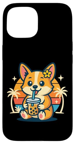 Boba Bubble Tea-Liebhaber, Corgi, trinkt Bubble Tea-Fan Hülle für iPhone 15 Boba Bubble Tea-Liebhaber, Corgi, trinkt Bubble Tea-Fan Hülle für iPhone 15 von Pearl Milk Tea Designs for Bubble Tea Enthusiasts