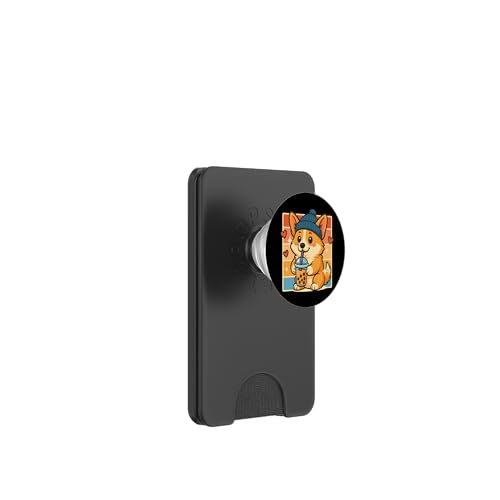 Boba Bubble Tea-Liebhaber, Corgi, trinkt Bubble Tea-Fan PopSockets PopWallet für MagSafe Boba Bubble Tea-Liebhaber, Corgi, trinkt Bubble Tea-Fan PopSockets PopWallet für MagSafe von Pearl Milk Tea Designs for Bubble Tea Enthusiasts