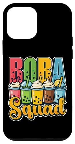 Boba Bubble Tea-Liebhaber Boba Squad Bubble Tea-Enthusiast Hülle für iPhone 12 mini von Pearl Milk Tea Designs for Bubble Tea Enthusiasts