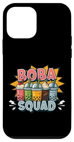Boba Bubble Tea-Liebhaber Boba Squad Bubble Tea-Enthusiast Hülle für iPhone 12 mini von Pearl Milk Tea Designs for Bubble Tea Enthusiasts