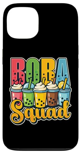 Boba Bubble Tea-Liebhaber Boba Squad Bubble Tea-Enthusiast Hülle für iPhone 13 von Pearl Milk Tea Designs for Bubble Tea Enthusiasts
