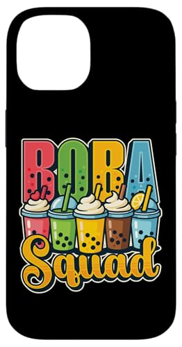 Boba Bubble Tea-Liebhaber Boba Squad Bubble Tea-Enthusiast Hülle für iPhone 14 von Pearl Milk Tea Designs for Bubble Tea Enthusiasts