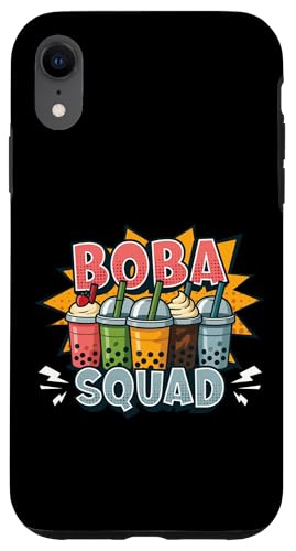 Boba Bubble Tea-Liebhaber Boba Squad Bubble Tea-Enthusiast Hülle für iPhone XR Boba Bubble Tea-Liebhaber Boba Squad Bubble Tea-Enthusiast Hülle für iPhone XR von Pearl Milk Tea Designs for Bubble Tea Enthusiasts