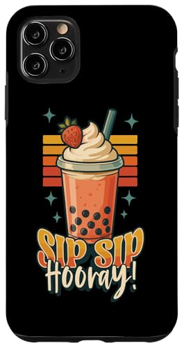 Boba Bubble Tea-Liebhaber Boba nippt an Bubble Tea-Enthusiast Hülle für iPhone 11 Pro Max Boba Bubble Tea-Liebhaber Boba nippt an Bubble Tea-Enthusiast Hülle für iPhone 11 Pro Max von Pearl Milk Tea Designs for Bubble Tea Enthusiasts