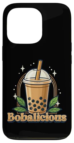 Boba Bubble Tea-Liebhaber Bobalicious Bubble Tea-Enthusiast Hülle für iPhone 13 Pro von Pearl Milk Tea Designs for Bubble Tea Enthusiasts