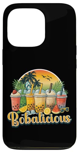 Boba Bubble Tea-Liebhaber Bobalicious Bubble Tea-Enthusiast Hülle für iPhone 13 Pro von Pearl Milk Tea Designs for Bubble Tea Enthusiasts