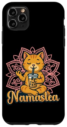 Boba Bubble Tea-Liebhaber Namastea Yoga-Bubble Tea-Enthusiast Hülle für iPhone 11 Pro Max Boba Bubble Tea-Liebhaber Namastea Yoga-Bubble Tea-Enthusiast Hülle für iPhone 11 Pro Max von Pearl Milk Tea Designs for Bubble Tea Enthusiasts