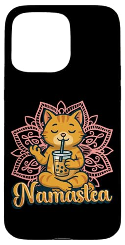 Boba Bubble Tea-Liebhaber Namastea Yoga-Bubble Tea-Enthusiast Hülle für iPhone 15 Pro Max Boba Bubble Tea-Liebhaber Namastea Yoga-Bubble Tea-Enthusiast Hülle für iPhone 15 Pro Max von Pearl Milk Tea Designs for Bubble Tea Enthusiasts