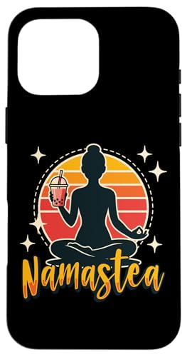 Boba Bubble Tea-Liebhaber Namastea Yoga-Bubble Tea-Enthusiast Hülle für iPhone 16 Pro Max Boba Bubble Tea-Liebhaber Namastea Yoga-Bubble Tea-Enthusiast Hülle für iPhone 16 Pro Max von Pearl Milk Tea Designs for Bubble Tea Enthusiasts