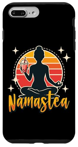 Boba Bubble Tea-Liebhaber Namastea Yoga-Bubble Tea-Enthusiast Hülle für iPhone 7 Plus/8 Plus Boba Bubble Tea-Liebhaber Namastea Yoga-Bubble Tea-Enthusiast Hülle für iPhone 7 Plus/8 Plus von Pearl Milk Tea Designs for Bubble Tea Enthusiasts