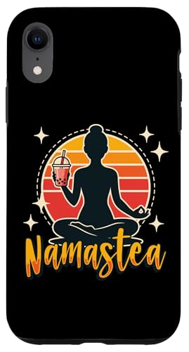Boba Bubble Tea-Liebhaber Namastea Yoga-Bubble Tea-Enthusiast Hülle für iPhone XR Boba Bubble Tea-Liebhaber Namastea Yoga-Bubble Tea-Enthusiast Hülle für iPhone XR von Pearl Milk Tea Designs for Bubble Tea Enthusiasts