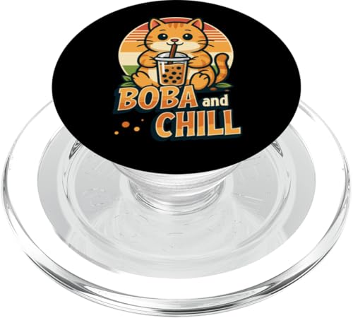 Boba Bubble Tea Lover Boba Trinker Bubble Tea Enthusiast PopSockets PopGrip für MagSafe Boba Bubble Tea Lover Boba Trinker Bubble Tea Enthusiast PopSockets PopGrip für MagSafe von Pearl Milk Tea Designs for Bubble Tea Enthusiasts