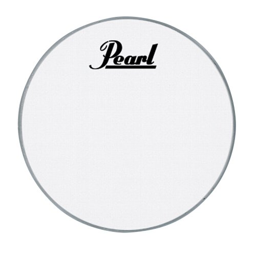 PEARL PTH-22CEQPL Pro Tone Fell mit Logo und Perimeter EQ für Bass Drum, White, 22-Inch von Pearl